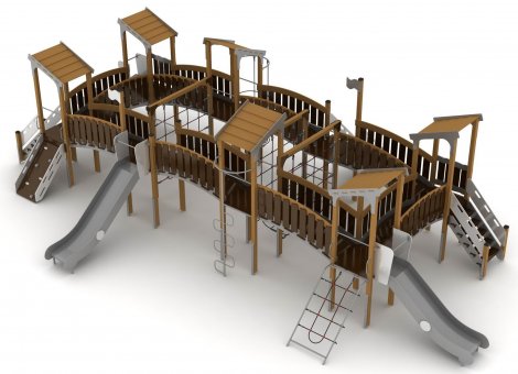 ИК-08.10 Игровой комплекс Мастер Wood